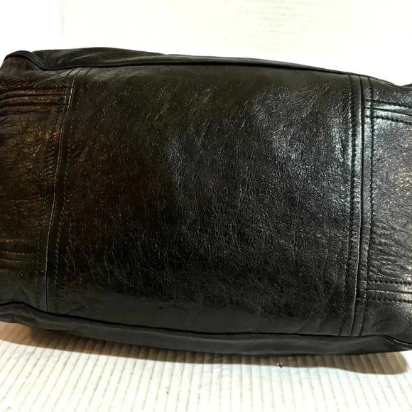 Alexander McOueen black leather satchel handbag - Picture 5 of 13